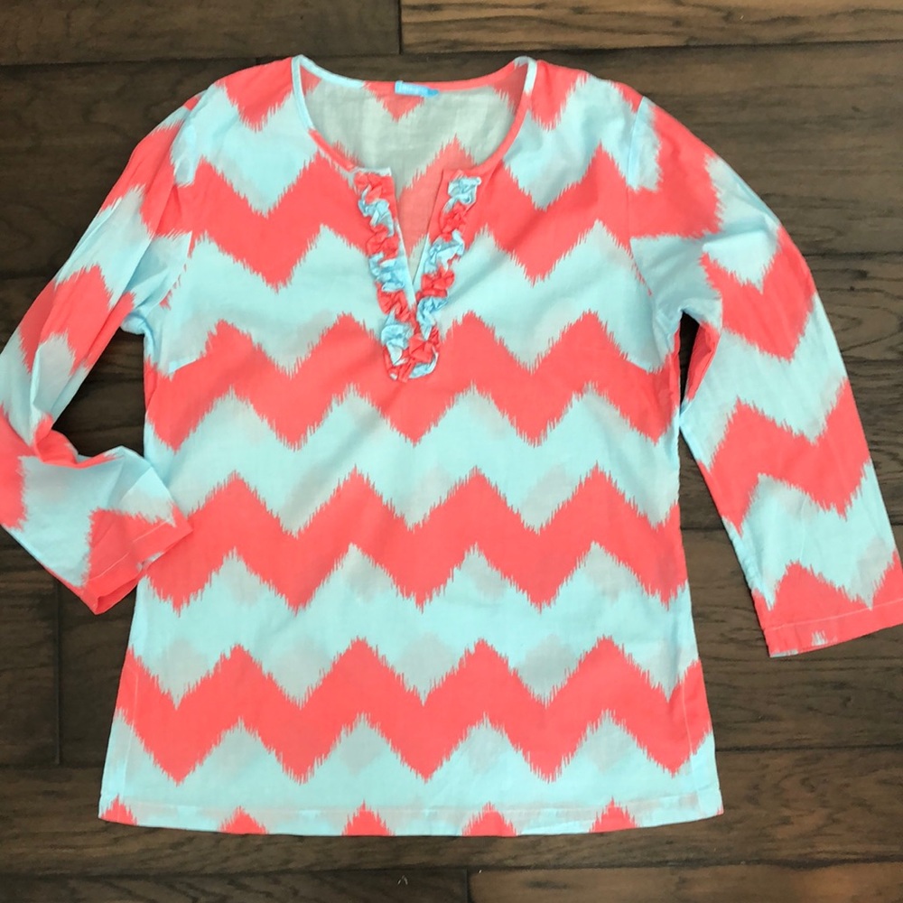 J McMaughlin swim coverup tunic